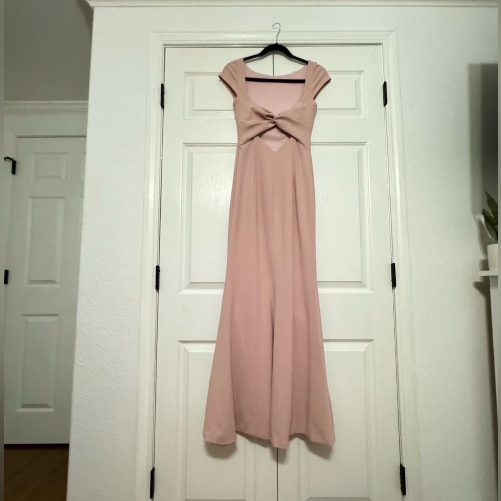 Pink formal dress